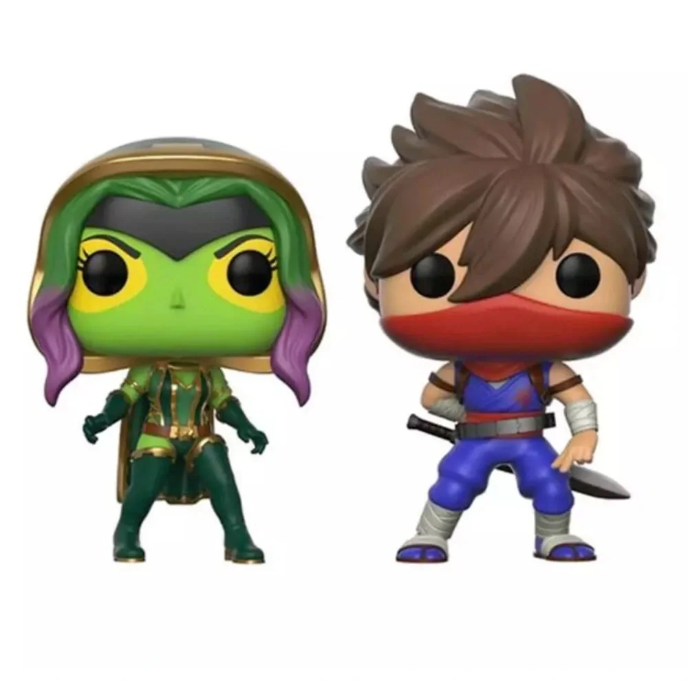 Funko POP Marvel vs Capcom Infinite Gamora vs Strider  Vinyl Figure 2 Pack NEW!! - Picture 2 of 8